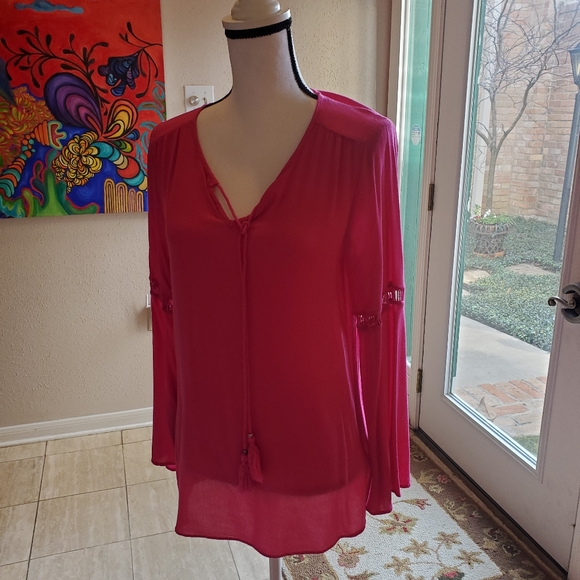 Medium Hot Pink Top - Picture 2 of 5
